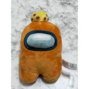 Toikido Among Us Series 2 Stuffed Toy Plush Imposter Orange 8" Top Cheese Yume